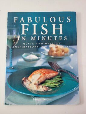 Fabulous Fish In Minutes Linda Doeser Cookbook Seafood Recipes 1998 Paperback